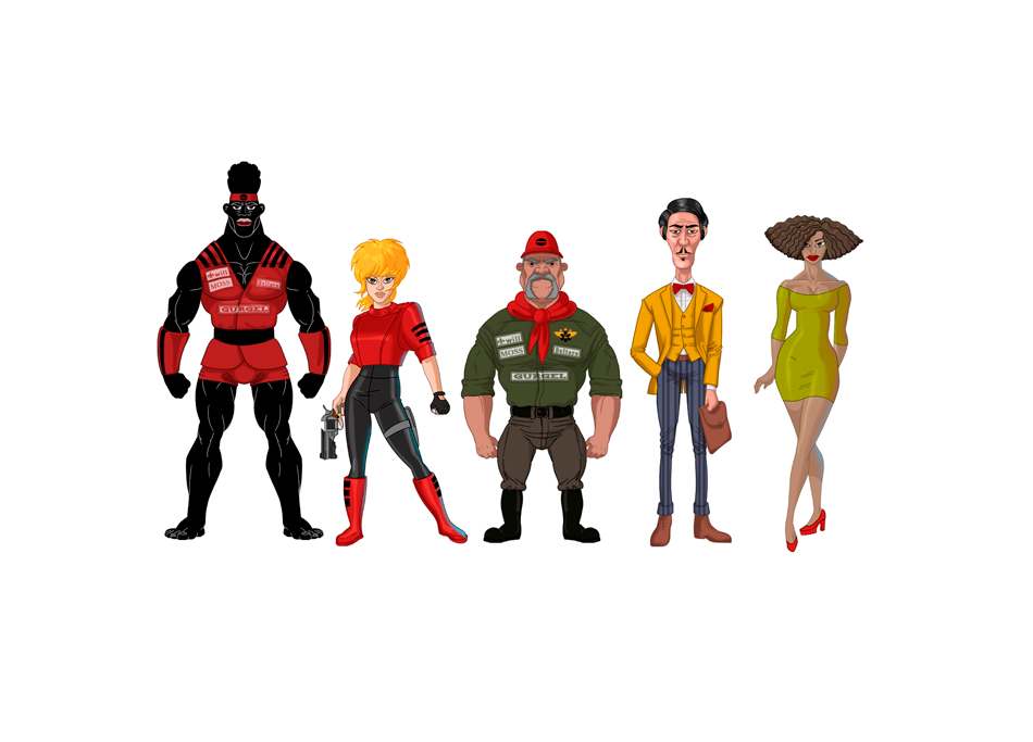 Personagens Principais - O Homem-Café